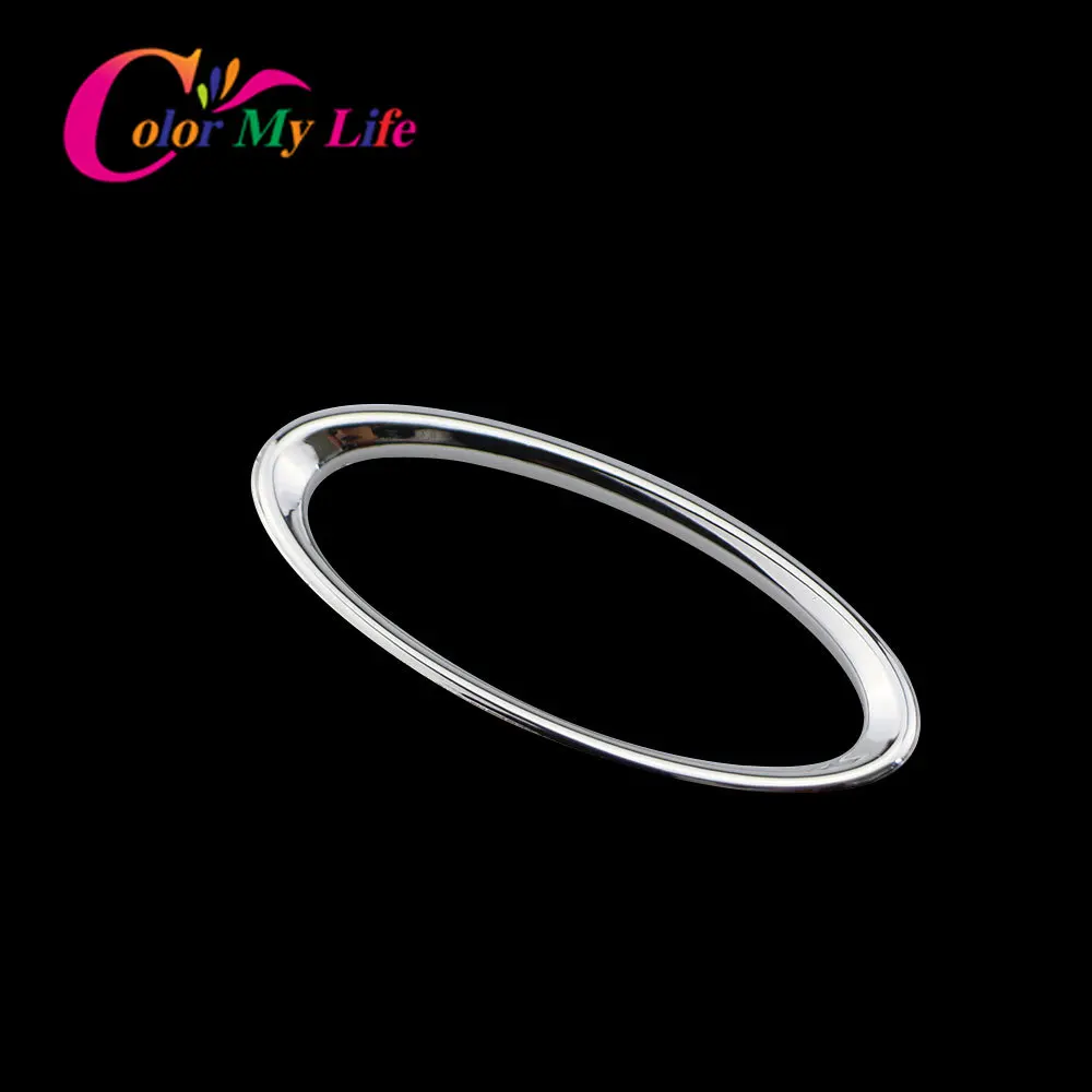 Цвет моя жизнь автомобиля ABS хром интерьера рулевого колеса украшения отделка