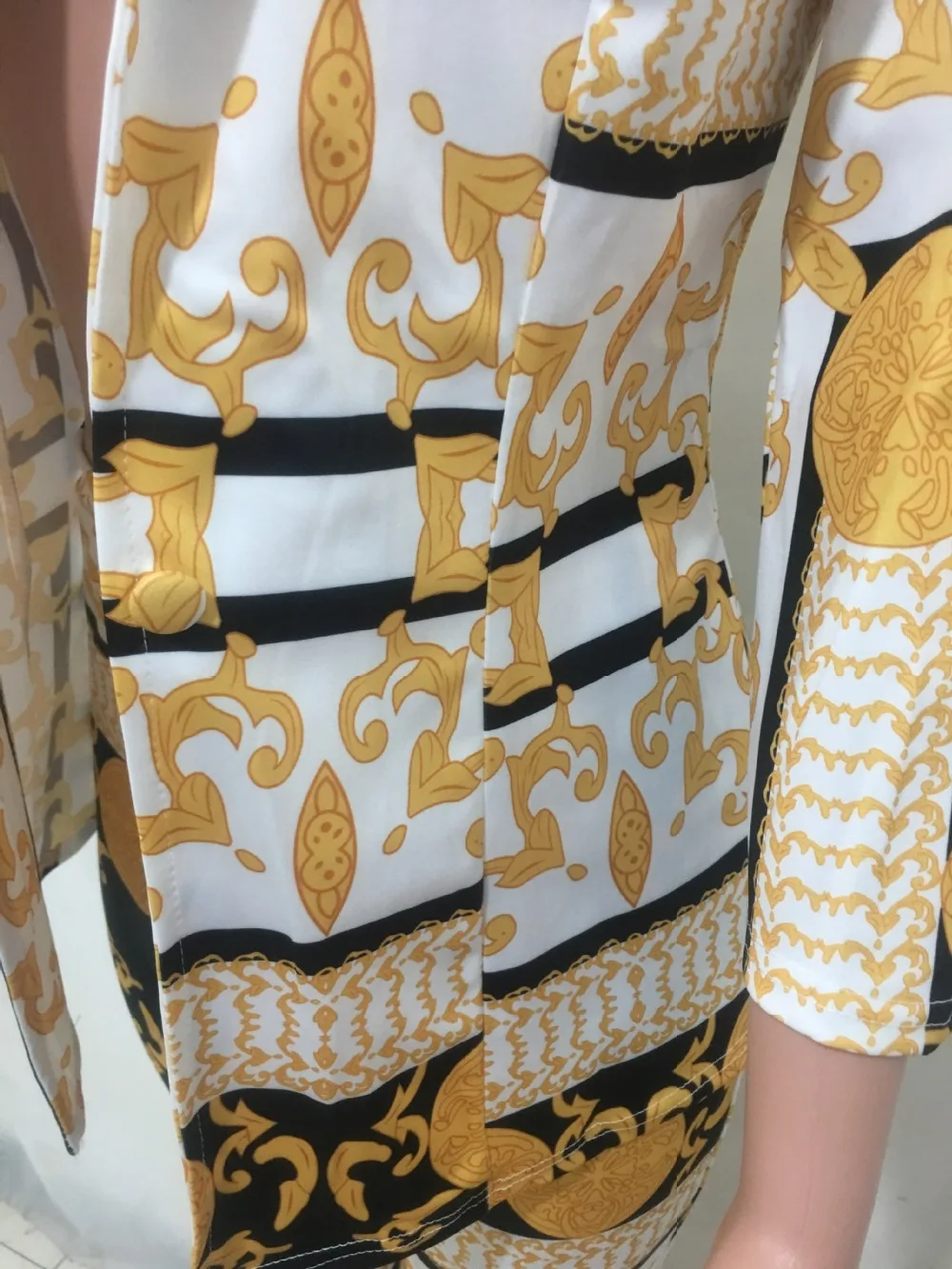 2018 Новый Африканский принт хлопок эластичный Базен мешковатые брюки рок стиль