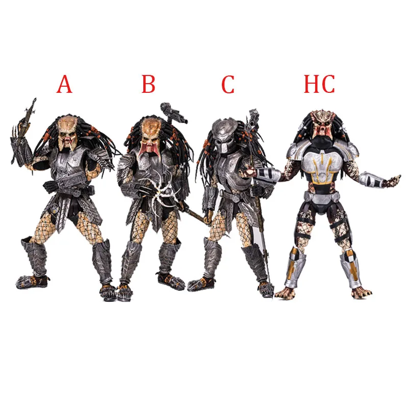 NECA AVP инопланетянин против Хищника 32 см 1/6 масштаб шрам Хищник MMS190 ПВХ фигурка Коллекционная модель игрушки подарки