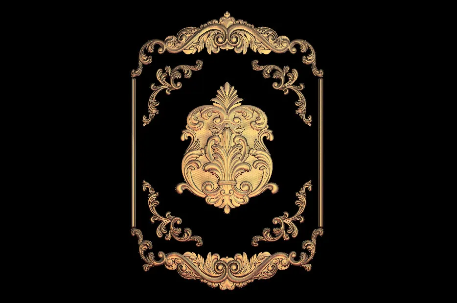 

Рельефная 3d-резьба с ЧПУ, резьба, модель в STL M175