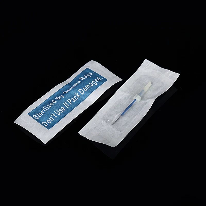 Бесплатная доставка 100 шт. 2 зубец Круглый Макияж игла карточки подходят на Дракон