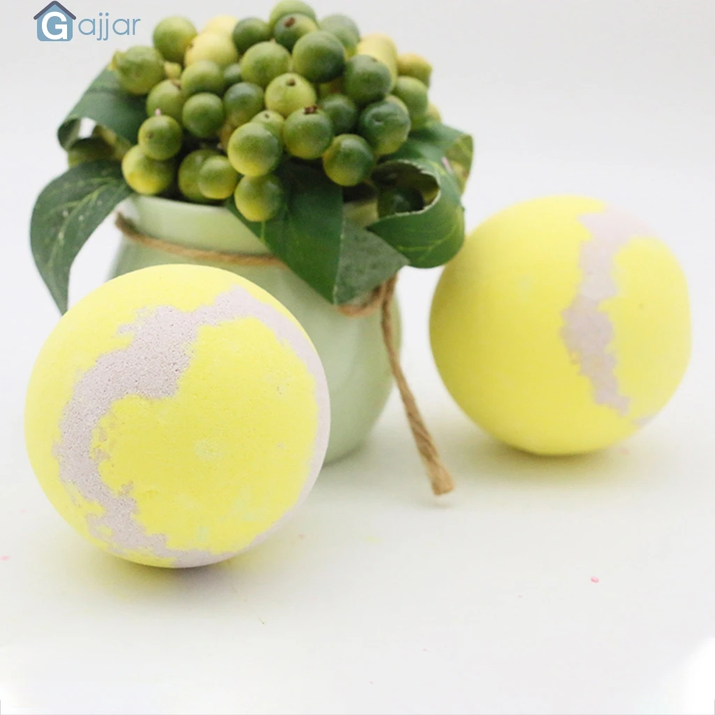 Лимонная океанская пузырьковая Ванна плавательные бомбочки взрывобезопасный