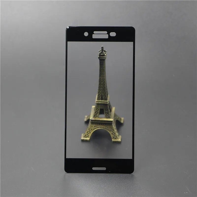 Цветная стеклянная пленка для Sony X изогнутый протектор экрана 3D Xperia F5122 Dual F5121/X 5 0