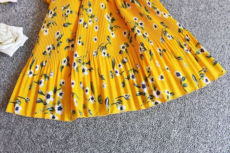 2019 г. Модные летние платья для девочек детское хлопковое платье принцессы без