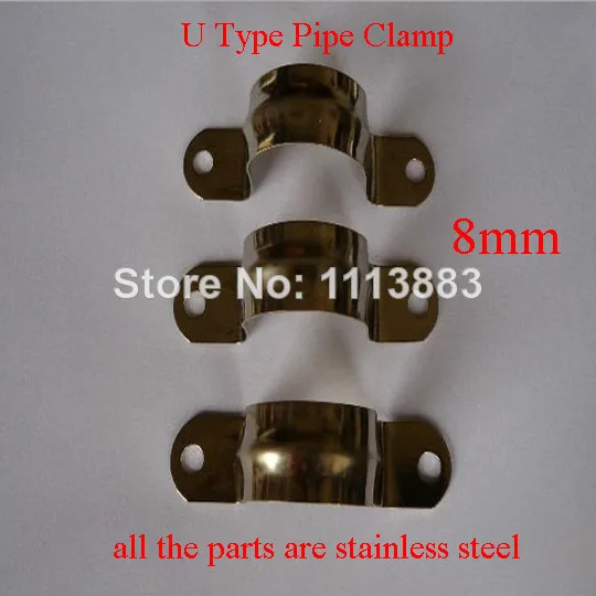 8mm Stainless Steel Saddle Clamp ClIp | Обустройство дома