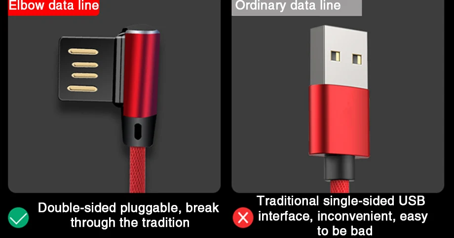 3а тип-c USB Micro usb 90 градусов локоть Быстрая зарядка тип-c кабель для samsung huawei Xiaomi зарядное устройство адаптер Быстрая зарядка кабель