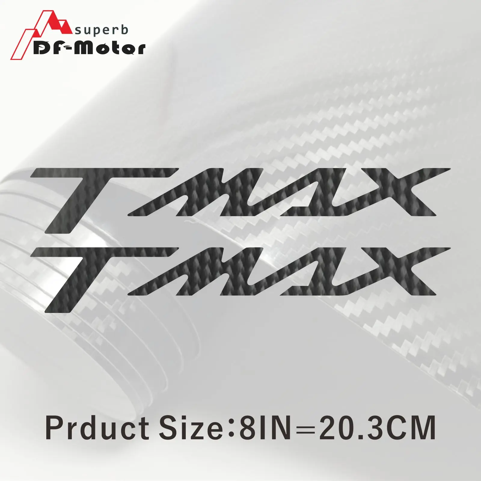 

Motorcycle Sticker Decal Carbon Car Sticker Wheels Fairing Helmet 5D Carbon Fiber Sticker MOTO for Yamaha Tmax 500 530