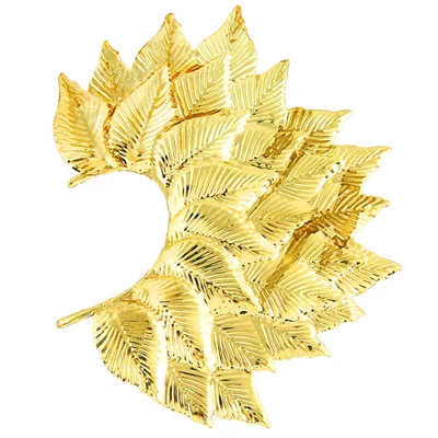 Gold E0099G Большие серьги-каффы с кристаллами для женщин, модные аксессуары, гипербола, стразы, серебряная Ушная клипса, серьги, ювелирные изделия для женщин - Окраска металла: Gold E0099G