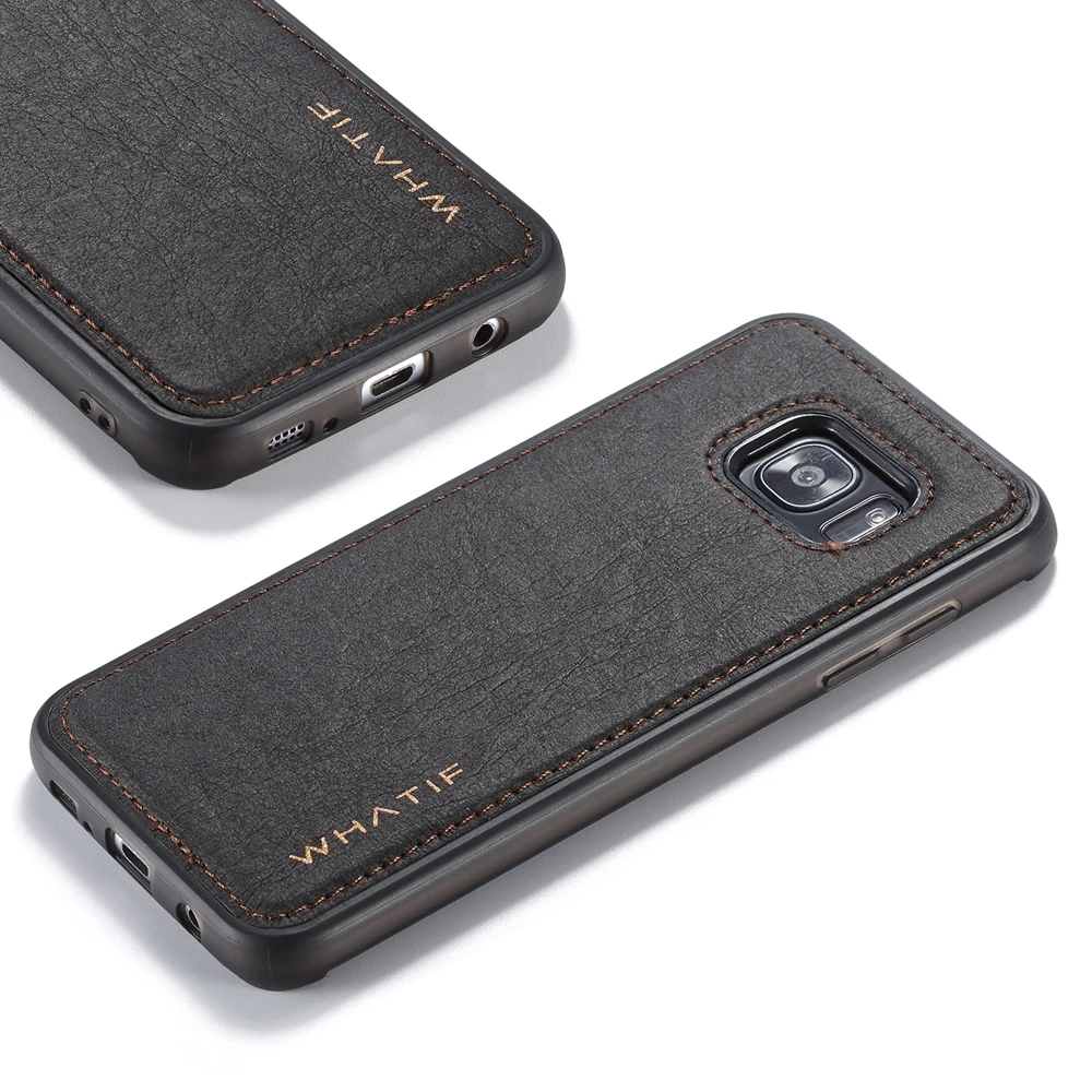 WHATIF чехлы для телефонов Samsung Galaxy S7 G930F крышка Edge G935F Чехол DIY особенность