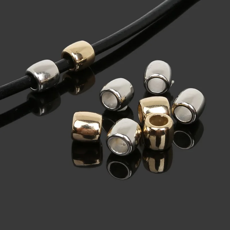 Оптовая продажа 30 шт. акриловые бусины CCB с золотым/Родиевым Покрытием из