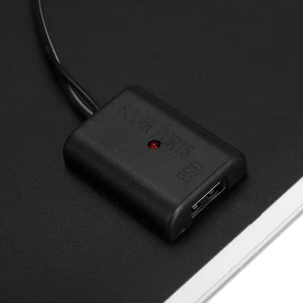 Новая портативная солнечная панель 20 Вт 12 В, USB блок питания, внешняя батарея, зарядка от солнечной батареи, панель с крокодиловым зажимом, автомобильное зарядное устройство