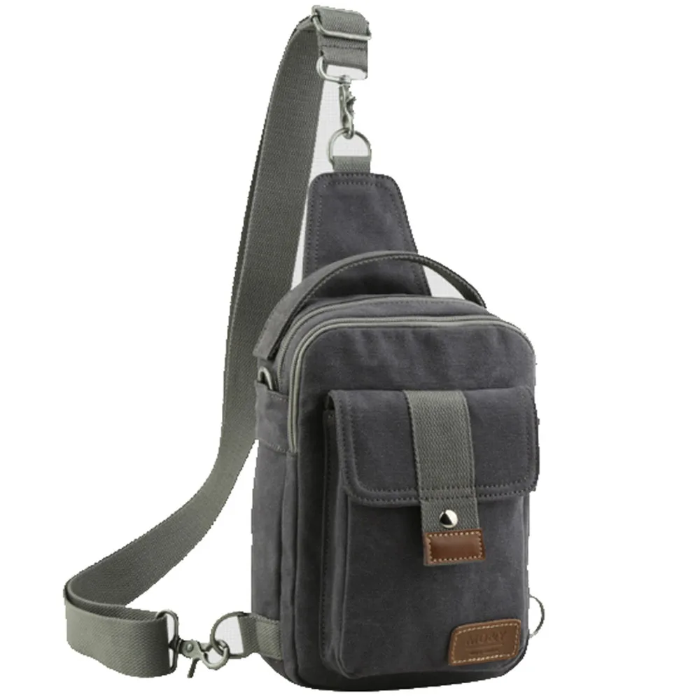 Мужская холщовая Высококачественная сумка-мессенджер на плечо дорожная сумка