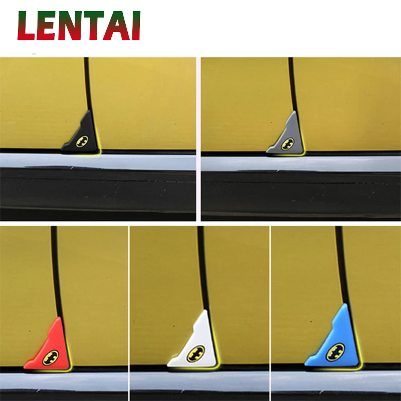 Овере 1 комплект двери автомобиля защиты Анти наклейки против столкновения для