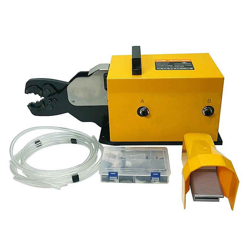 

AM-240 Heavy Duty Pneumatic Terminal Crimping Machine for 6-240mm2 Wires Cable