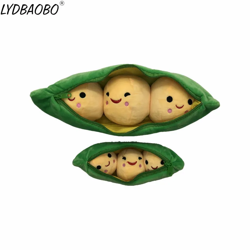 LYDBAOBO 1 шт. 25 см мягкая кукла-растение Детская плюшевая игрушка милая девушка-горох