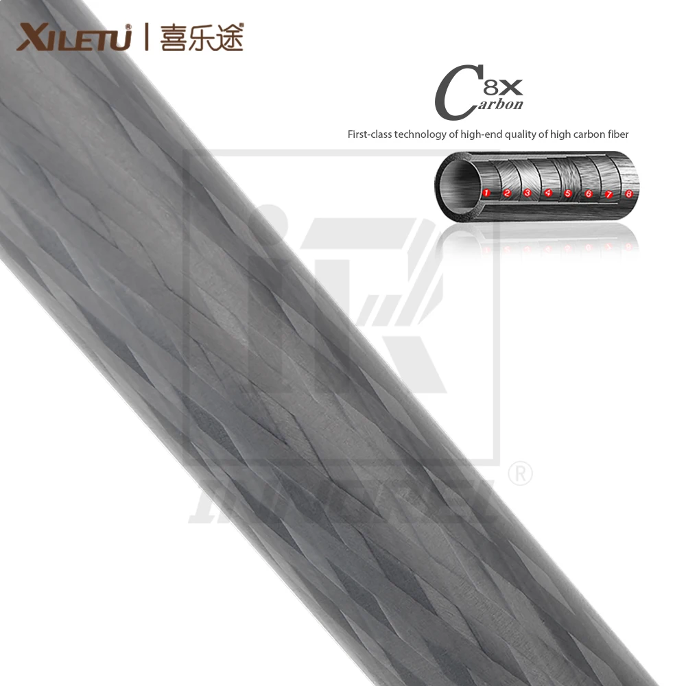 

XILETU L334C+J2 Luxury Carbon Fiber Tripod Kit for Bird watching 33mm Max diameter tube 20kg Load capacity Height up to 185cm