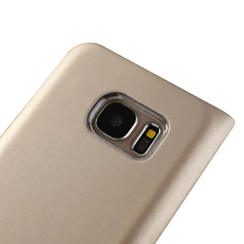 S-GUARD S7 чехол для samsung Galaxy край микросхема Кожаный чехол-книжка функция