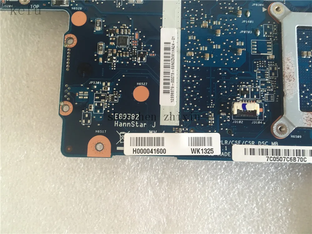 KEFU для toshiba Satellite L870 C870 материнская плата ноутбука H000041600 DDR3 17 3 &quotматеринская с