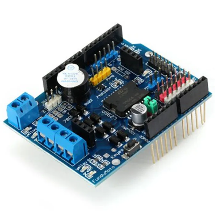 Удлинительный модуль драйвера двигателя L298P для Arduino UNO Mega 2560 комплект сделай сам