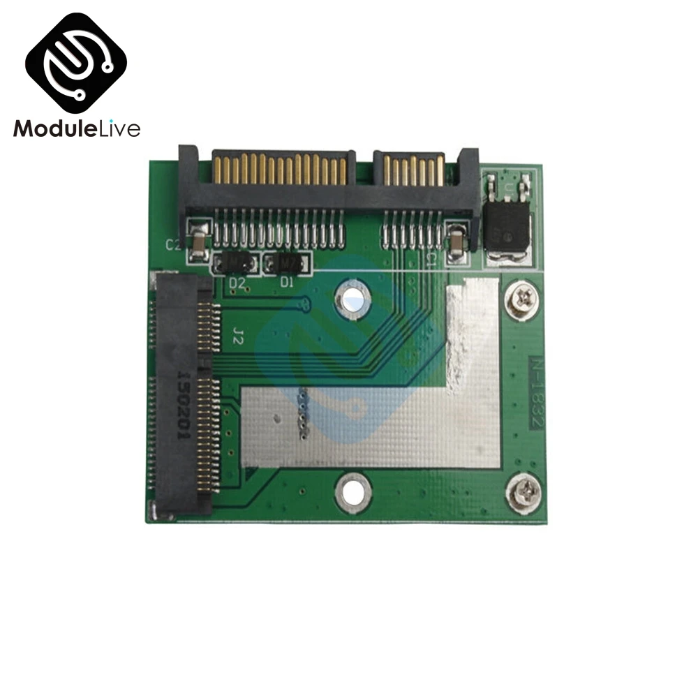 Универсальный стандартный мини PCIE mSATA SSD на 2 5 дюйма SATA 6 0 Gps адаптер