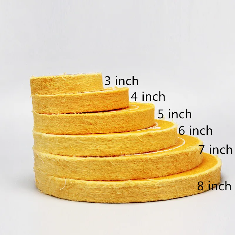 1 шт. хлопок ткань полировального круга цвета: золотистый серебристый с зеркалом