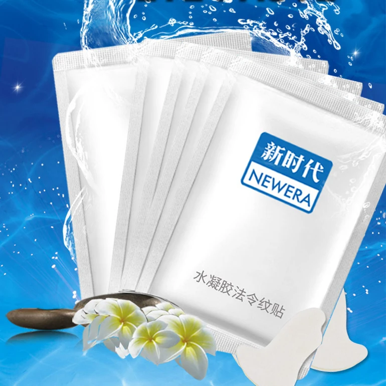 Гидрогелевые носогубные складки 1 пара против морщин лифтинг для лица стикер