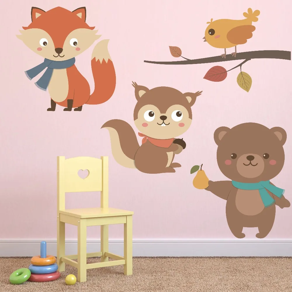 Wall Art Наклейки для детей Детские Спальня домашний декор виниловая наклейка на