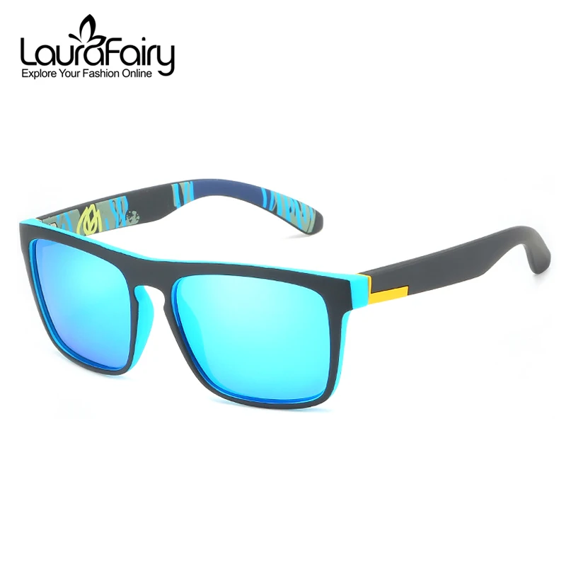 

Мужские и женские зеркальные поляризационные солнцезащитные очки aurafairy, брендовые дизайнерские резиновые солнцезащитные очки с принтом, ...