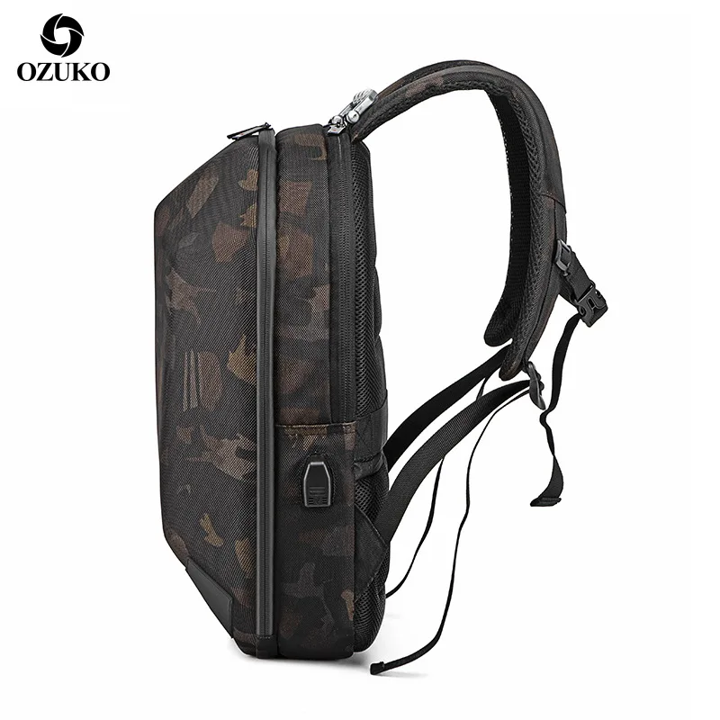 Waterproof Laptop Backpack Men 15.6inch Multifunction Anti theft Bagpack USB Charging Male Travel School Bags Back Packs | Багаж и сумки