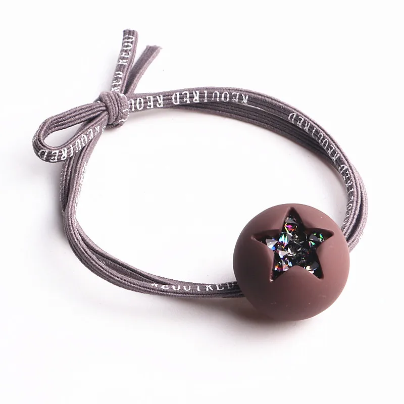 Новинка цветные детские эластичные резинки для волос принцессы аксессуары