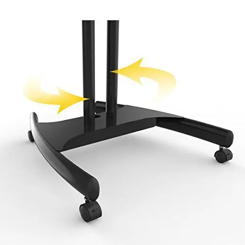 Напольная подставка для мобильных тв с регулируемой полкой и креплением 32 60