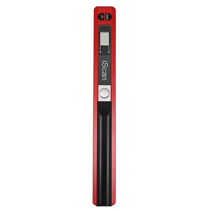 Red Цветной сканер, 900 точек/дюйм, Usb 2,0, A4, сканер для фотографий документов, ручка, сканер с TF слотом для карт, ЖК-дисплей для домашнего офиса, разрешение 1500 страниц - Цвет: Red