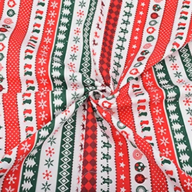 H 1 piece Chainho, серия Merry Christmas, саржевая хлопковая ткань с принтом, для самостоятельного шитья и шитья детской простыни, подушки, материал - Цвет: H 1 piece