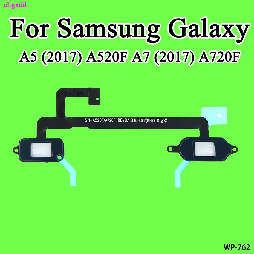 

Home Button Touch Light Sensor Connector Flex Cable Ribbon Replace Part for Samsung Galaxy A5 (2017) A520F A7 (2017) A720F