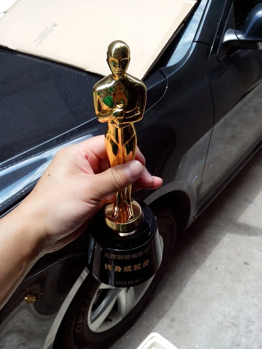 Fashionable crystal trophy (AC-TR-074)Fashion design cup medal great maker Oscar statuette trophies | Спорт и развлечения