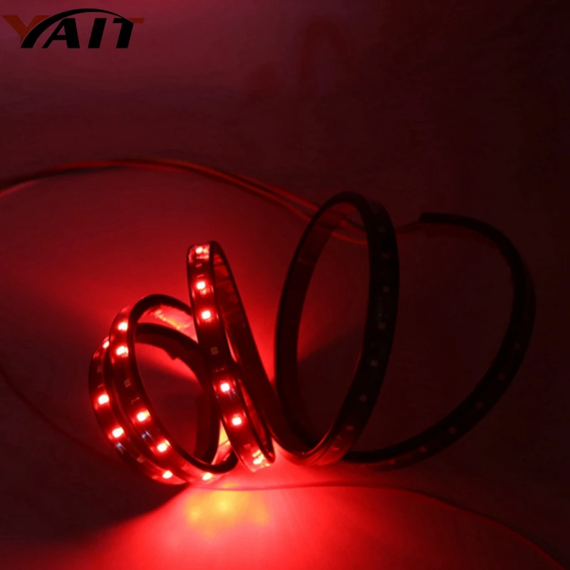 Светодиодная лента Yait красная/белая светильник аемая полоса для задних ворот 60