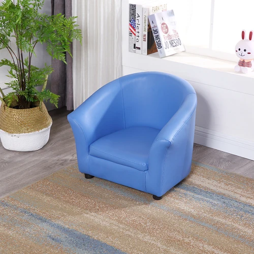 Blue Sofa Детский диван детский мини-ленивый диван стул одиночный прекрасный стул для девочки, детский диван для детского сада - Цвет: Blue Sofa