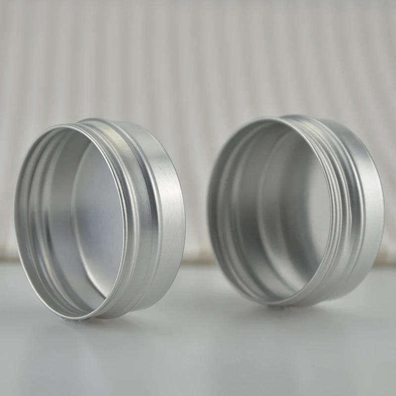 Многоразовая круглая алюминиевая коробка пустые алюминиевые бутылки с винтовым