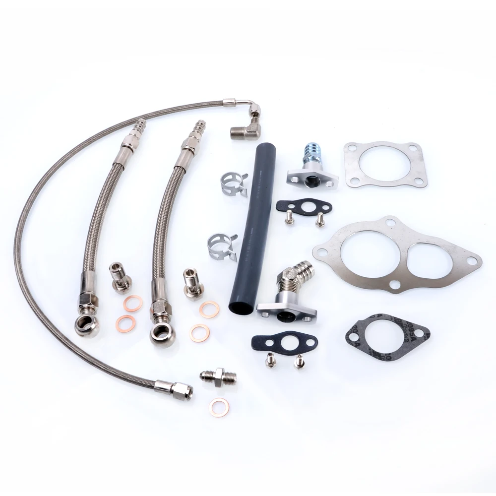 Kinugawa турбоустановка Line Kit 6AN для Mitsubishi 4G63T DSM 1G 2G Eclipse w/TD05H 14B 16G 18G 20G|kit|kit kitskit turbo |