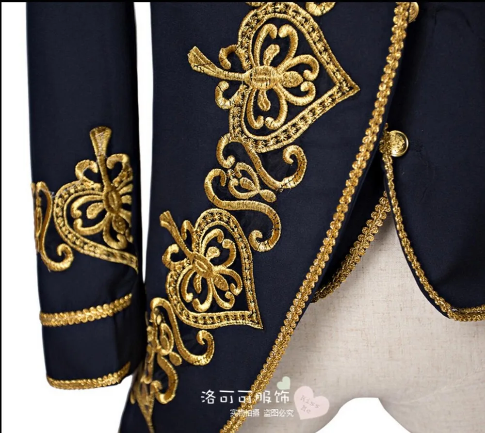 Новинка 2021 модный приталенный деловой костюм одежда вышитые сценические костюмы