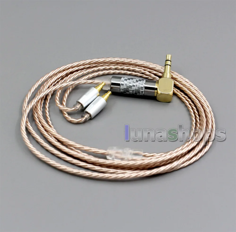 Hi-Res посеребренный XLR 3,5 мм 2,5 мм 4,4 мм кабель для наушников для Sennheiser IE40 Pro LN006376