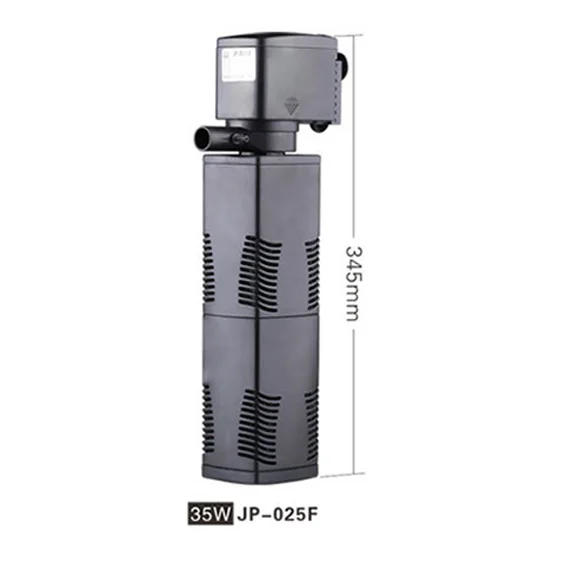 Sunsun 220V фильтры для аквариума тройные встроенные фильтры Универсальный погружной насос аэратор для аквариума 8 W-35 W - Цвет: JP 025F  35W