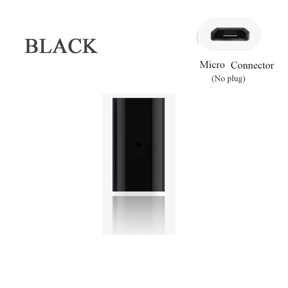Black Micro Adapter Магнитный адаптер Micro USB для iPhone, samsung, huawei, Магнитный адаптер для зарядки, Дата-кабель - Цвет: Black Micro Adapter