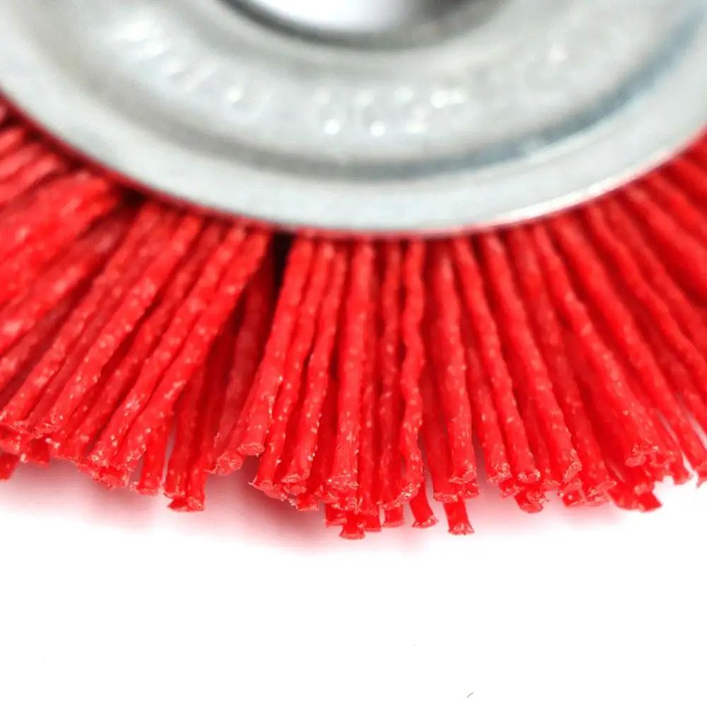 Кисть для шлифовки дерева нейлоновая абразивная проволока размер 125*22 мм 5 дюймов