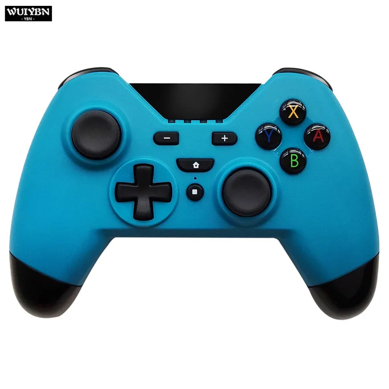 Небесно-голубой WUIYBN беспроводной Bluetooth NS Switch контроллер Pro Joypad для nintendo переключатель игровая консоль, геймпад джойстик - Цвет: Небесно-голубой