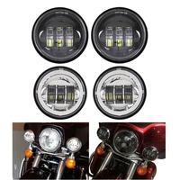 4 5 inch led passing light 4 5 inch fog light auxiliary driving lamp spot driving light for road king softail