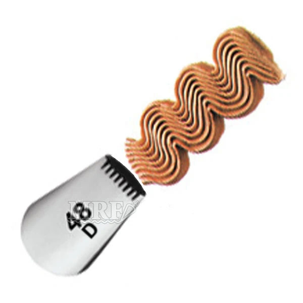 Насадка для украшения тортов бесшовная сахарная Форсунка с узором # 48D #48 | Дом и