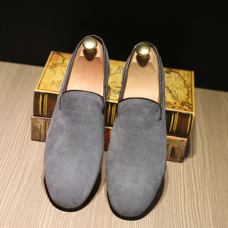 M-anxiu New Style Fashion Gold Velvet Leather Shoes Men Loafers Slip on Driving Male Boat Flats Moccasins | Обувь