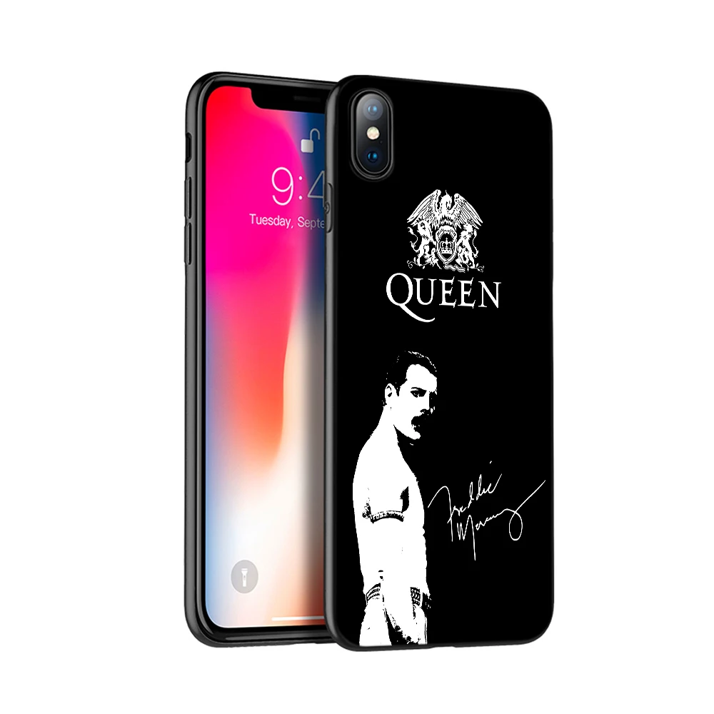 17979 Черный чехол ТПУ для iphone 5 5s se 6 6s 7 8 plus x 10 силиконовый чехол для iphone XR XS 11 pro MAX чехол Фредди Меркури Queen band - Цвет: 17979