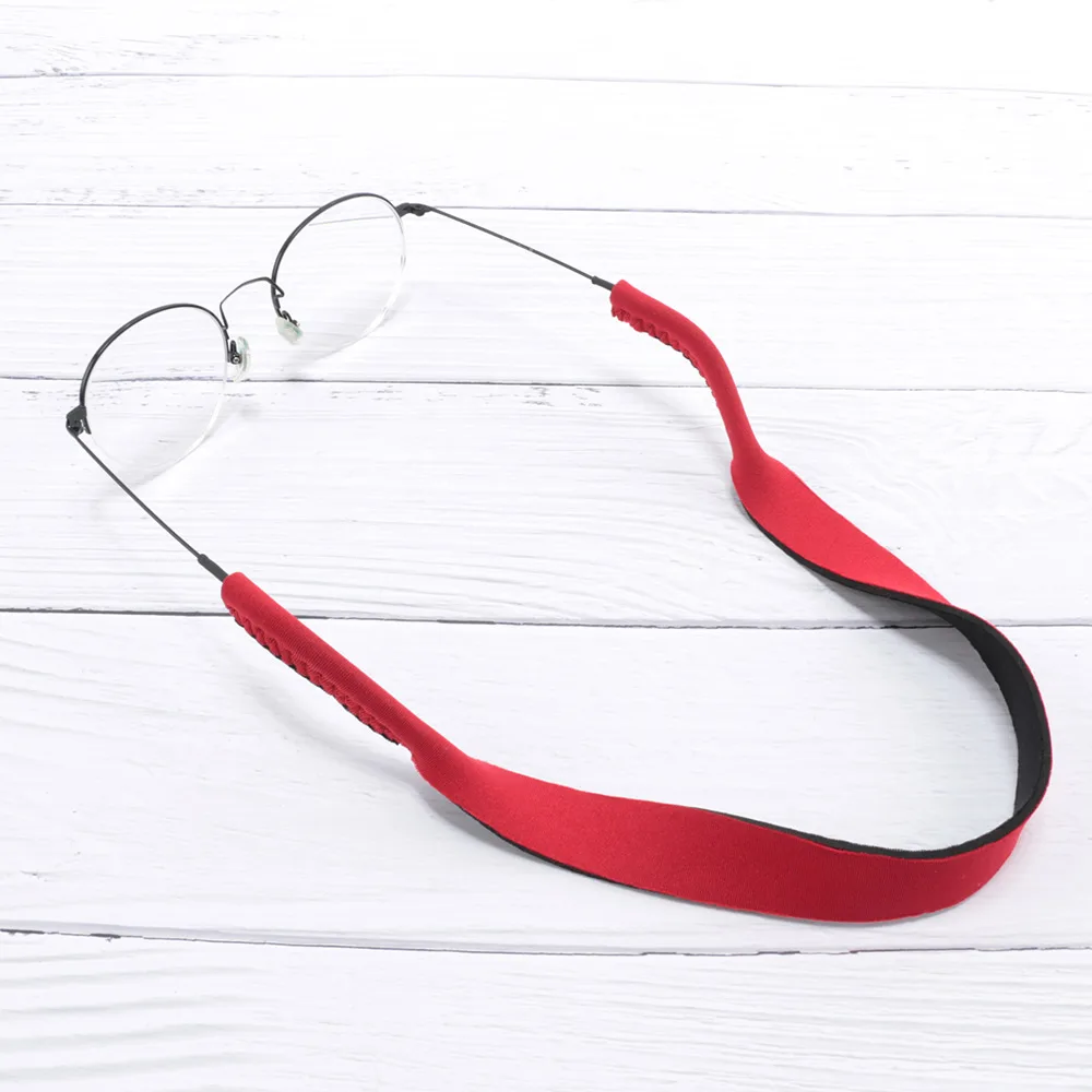 Модные противоскользящие очки веревка летние солнцезащитные ремешок